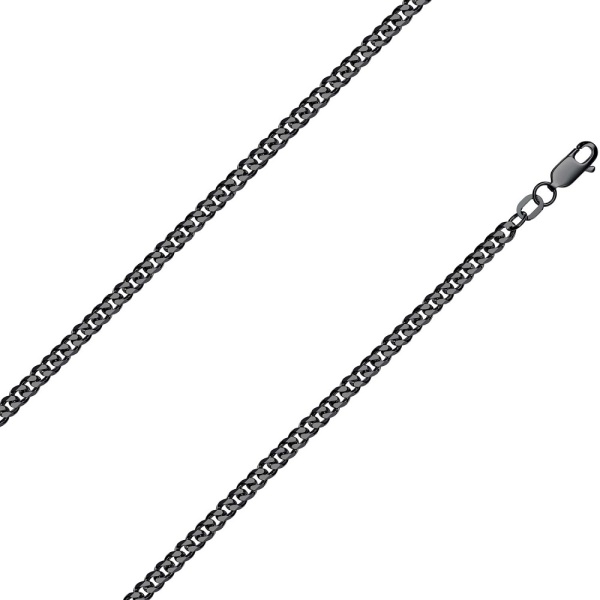 Браслет-цепь из серебра 925, плетение «Панцирь»